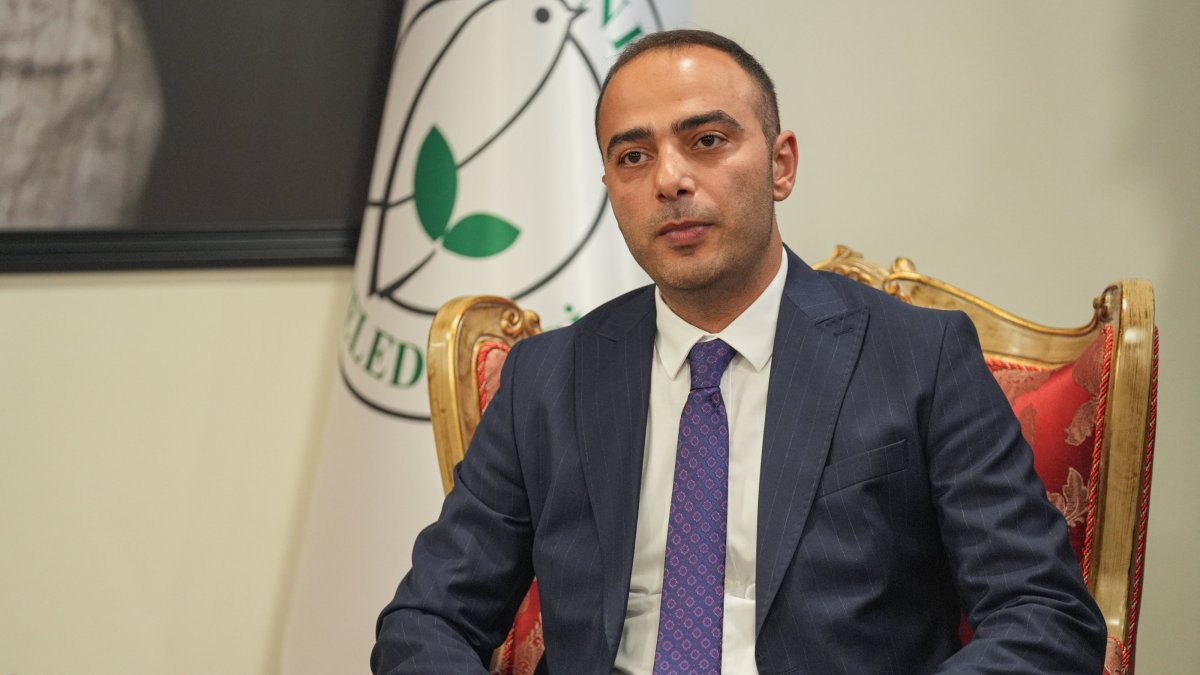 Eray Karadeniz is seen at the municipality in Istanbul's Gaziosmanpaşa district, Türkiye, June 11, 2025