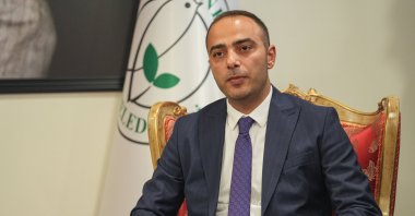 Eray Karadeniz is seen at the municipality in Istanbul's Gaziosmanpaşa district, Türkiye, June 11, 2025