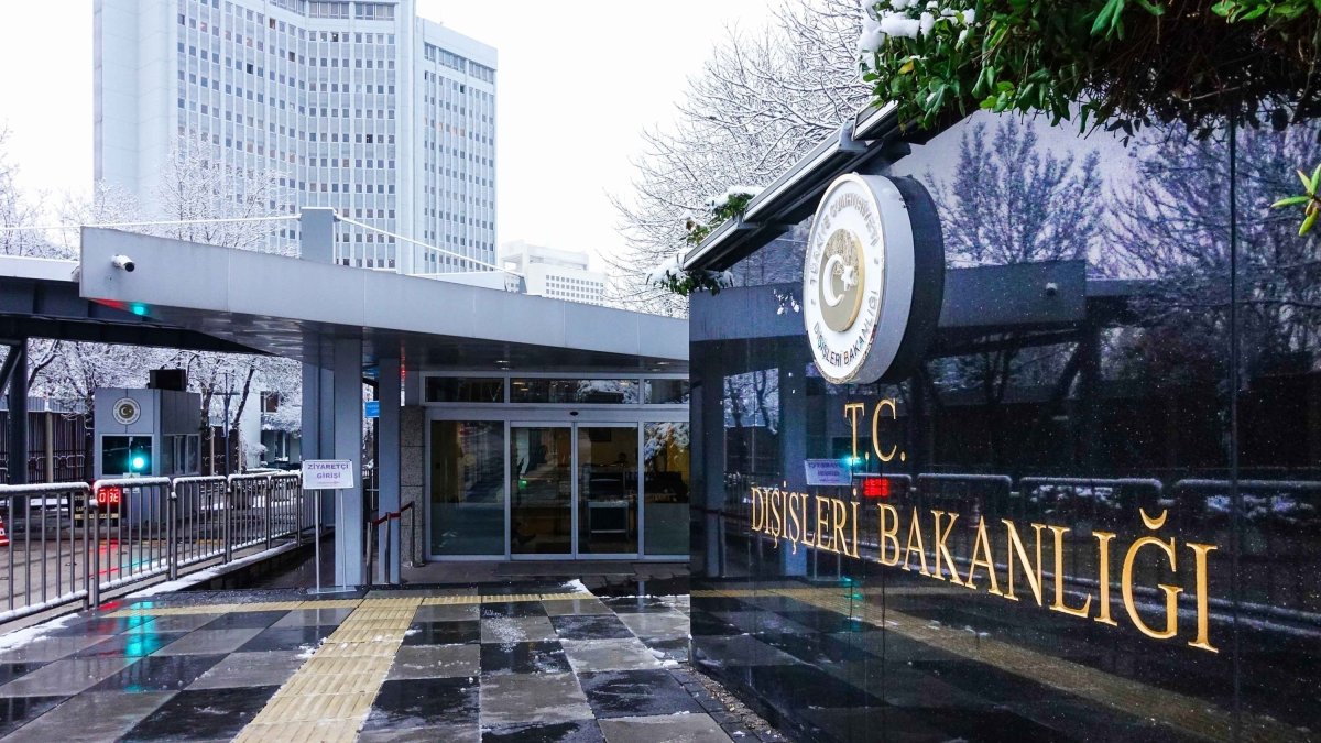 This file photo shows a view of the Turkish Foreign Ministry in Ankara, Türkiye. (AA Photo)