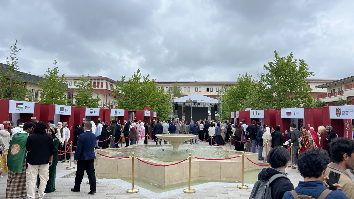 Ibn Haldun University (IHU) hosted its first annual International Students’ Day, Başakşehir, Istanbul, Türkiye, May 20, 2026. (Photo by Ayşe Begüm Gürkan)